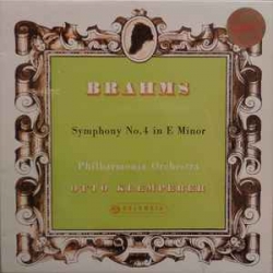 Brahms - Otto Klemperer - Symphony No. 4 In E Minor / Columbia